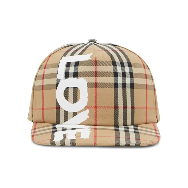 Burberry Cotton Baseball Caps Men's-1