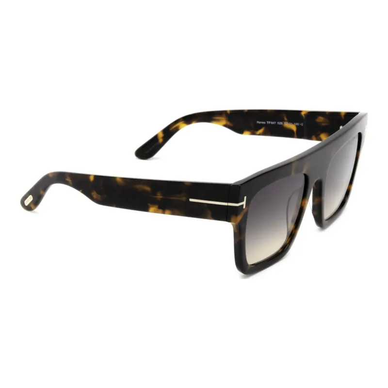 TOM FORD Renee Square Frame Sunglasses-1