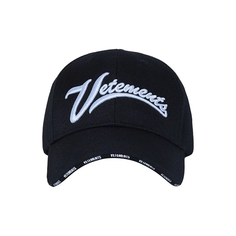 Vetements Baseball Caps Unisex Black-0