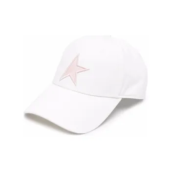 Golden Goose Baseball Caps Unisex White