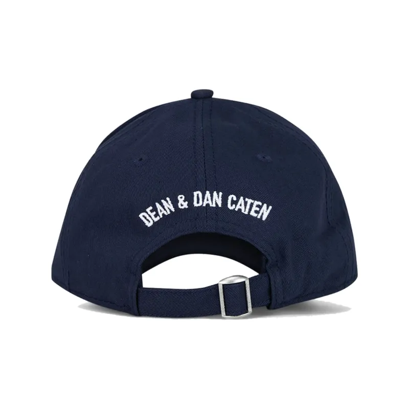 Dsquared2 Icon Logo Embroidered Distressed Baseball Cap-2