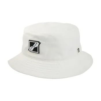 WE11DONE Square Logo Bucket Hat