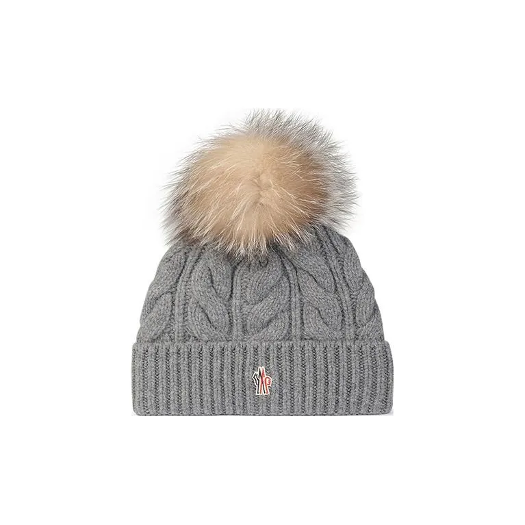 Moncler Beanies Women's Gray-0