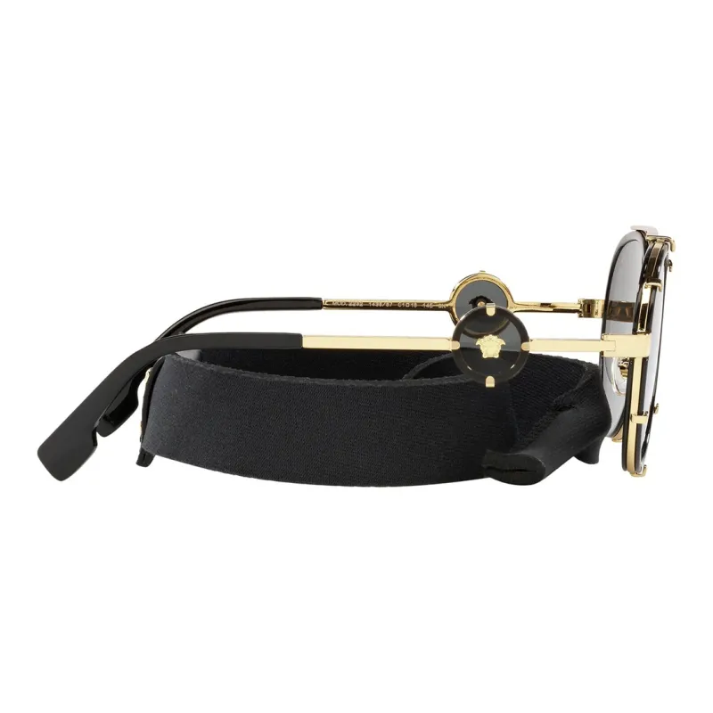 VERSACE Aviator Frame Sunglasses-2