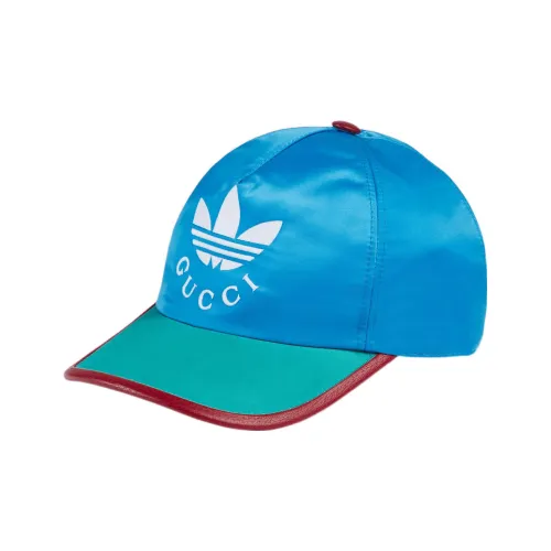 Adidas X GUCCI Co-branded Series Baseball Caps Unisex Blue