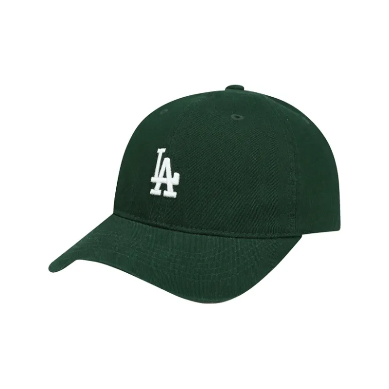 MLB Cotton Baseball Caps CP77 Unisex Olive Green-0