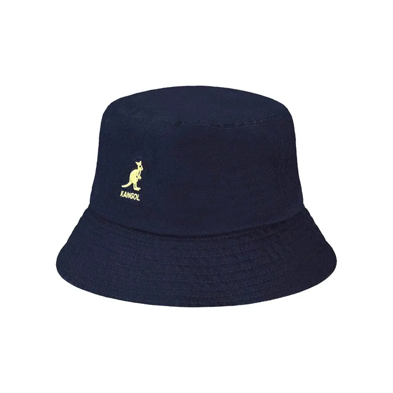 KANGOL Embroidered Logo Washed Bucket Hat-1