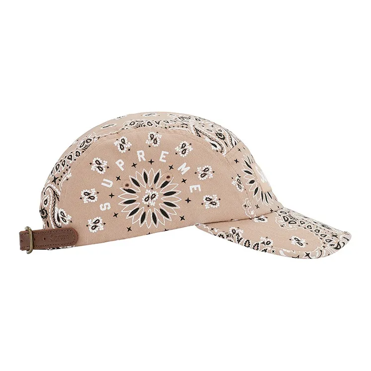 Supreme Bandana Camp Cap-4