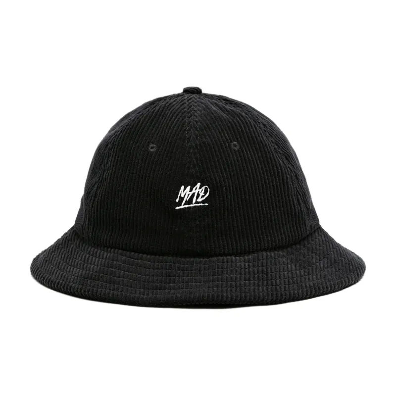 The MAD HATcher Corduroy Round Crown Bucket Hat Bucket Hat Unisex-0