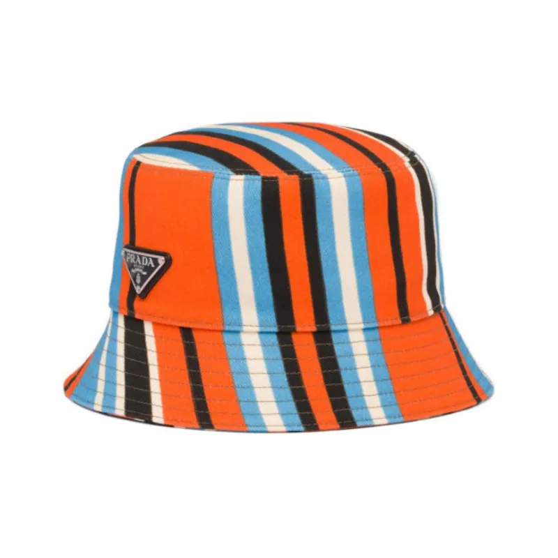 PRADA Bucket Hats Men Orange-0