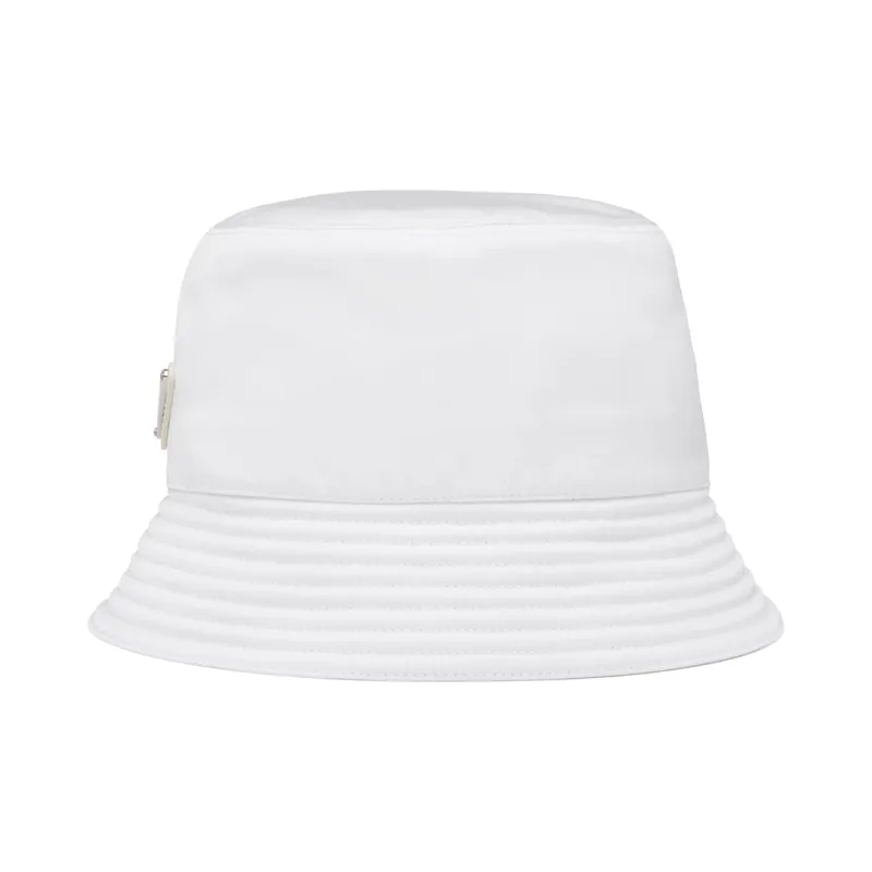 PRADA Triangle-logo Bucket Hat-1