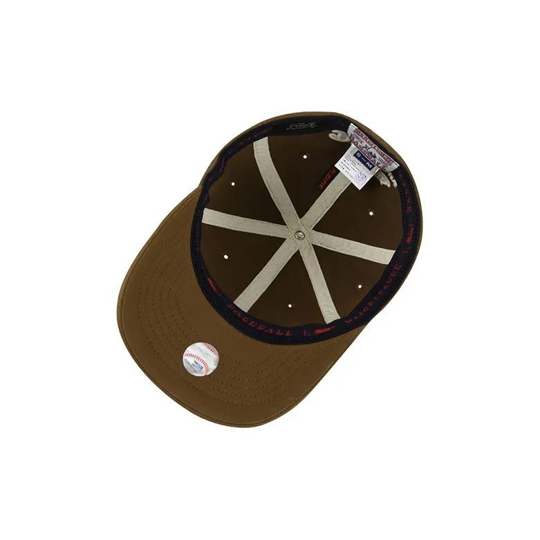 MLB Cotton Baseball Caps CP19 Men's Coffee-5