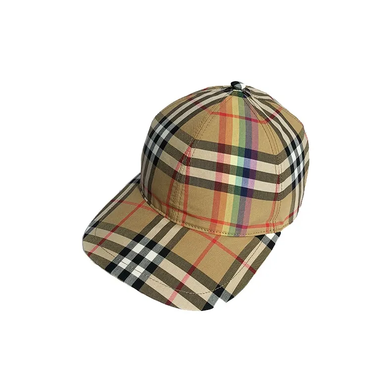 Burberry Checked Baseball Cap-0