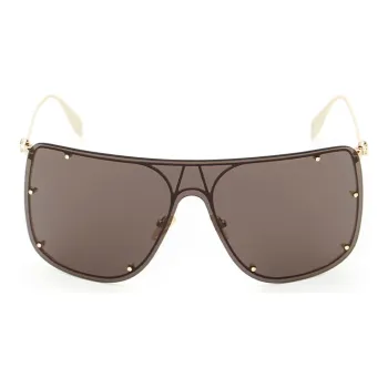 Alexander McQueen Sunglasses Men Smoke Gray