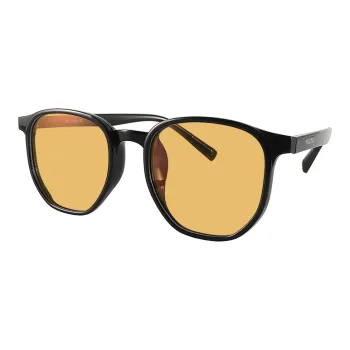 MUZU TR/Memory Plastic Square Sunglasses Unisex