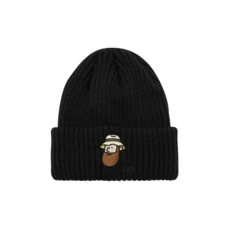 New Balance Beanies Unisex Black-0