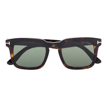 TOM FORD Dax Square Frame Sunglasses