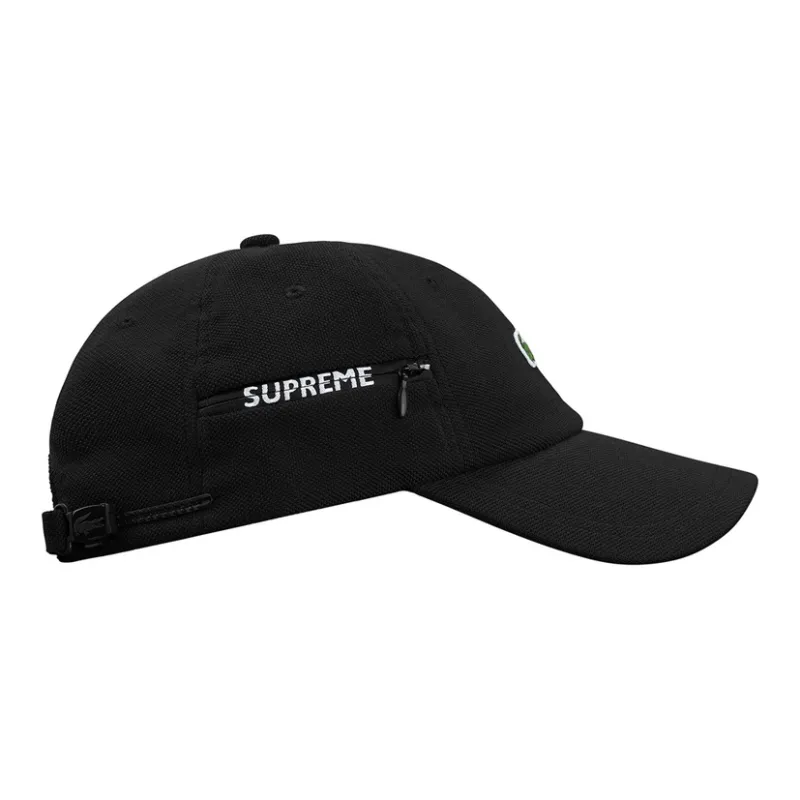 Supreme Lacoste Pique 6 Panel-1