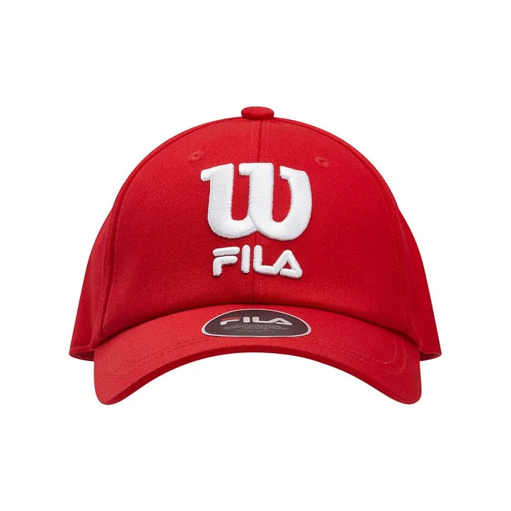 FILA Baseball Caps Unisex Red-1
