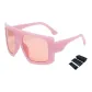 Purple Frame with Pink Lens