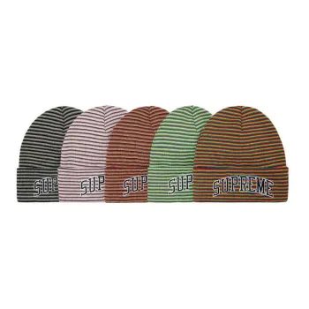 Supreme Rainbow Stripe Beanie
