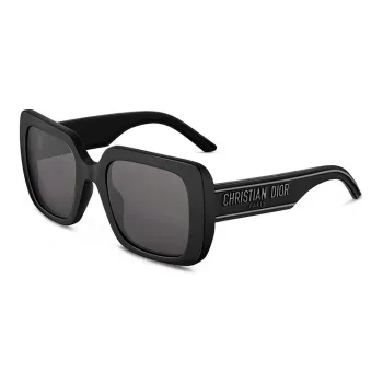 DIOR WilDIOR S3U Frame Square Sunglasses Black