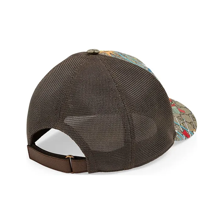 GUCCI X Disney Donald Duck Print Trucker Cap-2