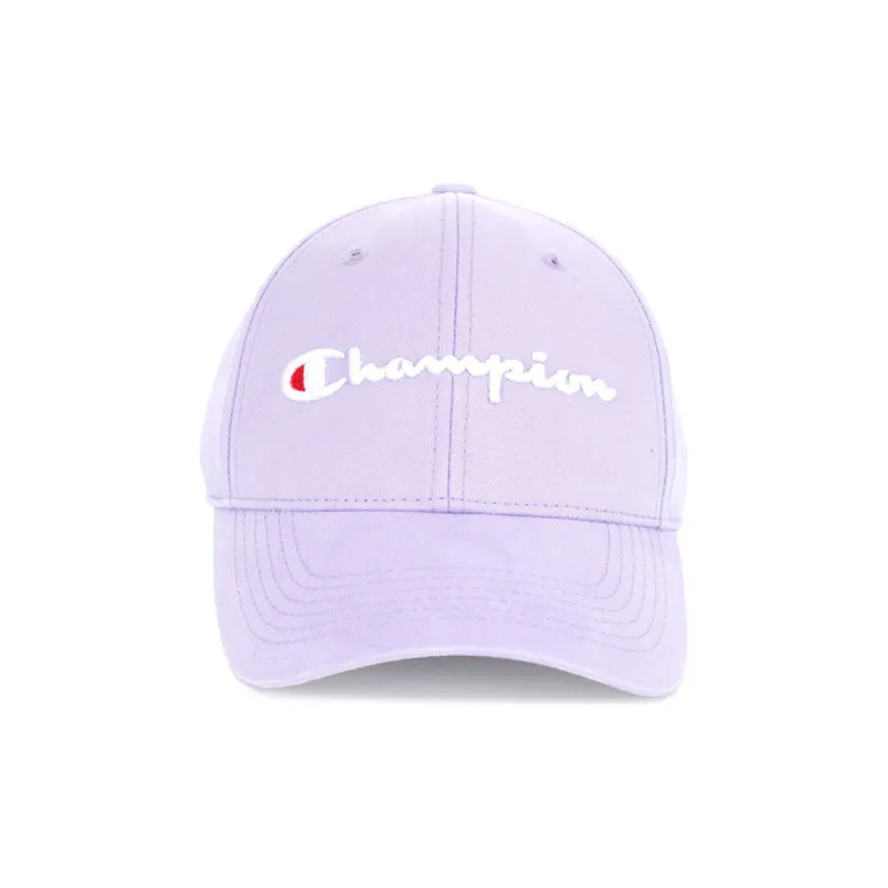 Champion Cotton Baseball Caps Unisex Light Purple-0