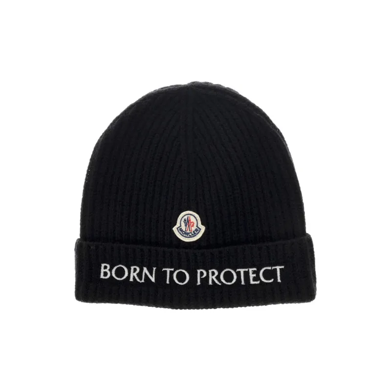 Moncler Logo patch Beanie-0