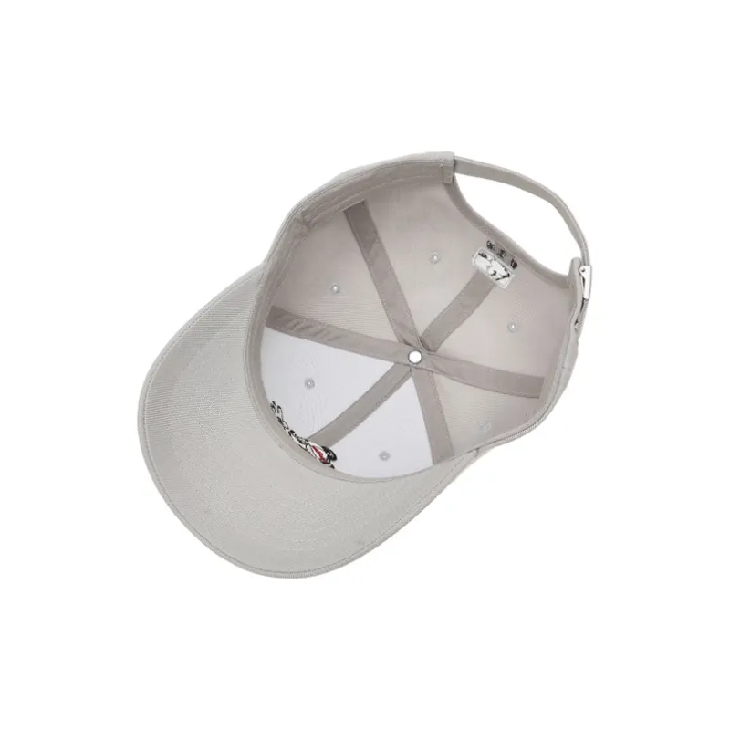 MLB Polyester Baseball Caps Unisex Black/Gray White-11