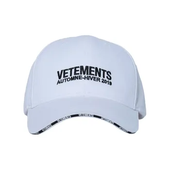 Vetements Baseball Caps Unisex White