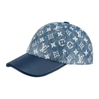 LOUIS VUITTON Monogram Jacquard Denim Cap