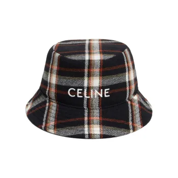 CELINE Bucket Hats Unisex Brown