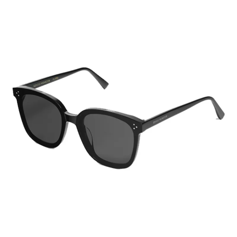 GENTLE MONSTER Square Sunglasses Unisex Black-0