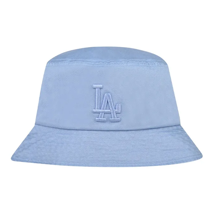 MLB Cotton Bucket Hats Unisex Light Blue-1