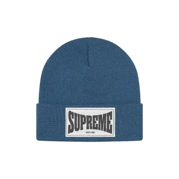 Supreme Woven Label Beanie