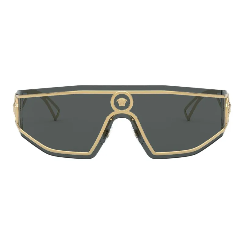 VERSACE Eyewear Medusa Embellished Sunglasses-1