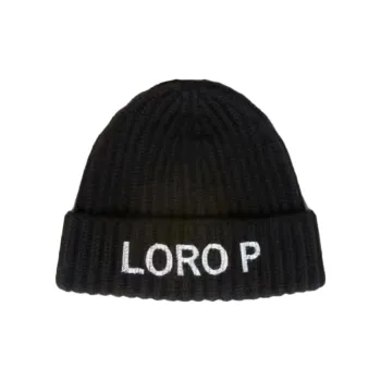 Loro Piana Beanies Unisex Black