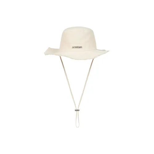 Jacquemus Bucket Hats Unisex White