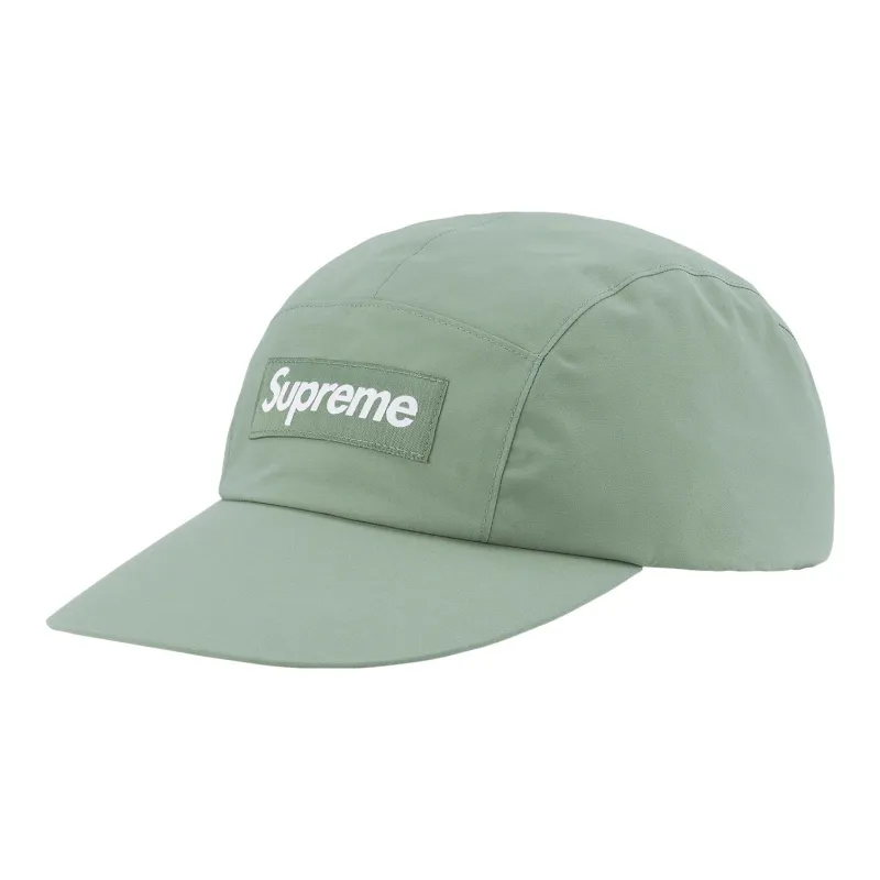Supreme Linen Fitted Camp Cap-8