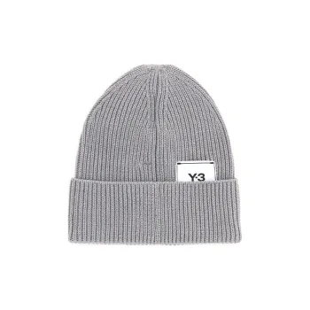 Y 3 Beanies Unisex Gray
