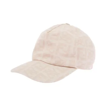 FENDI Men Polyester Baseball Cap Beige