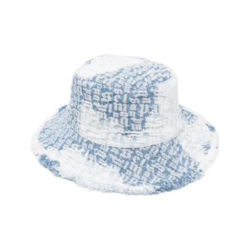 PALM ANGELS Bucket Hats Unisex Light Blue