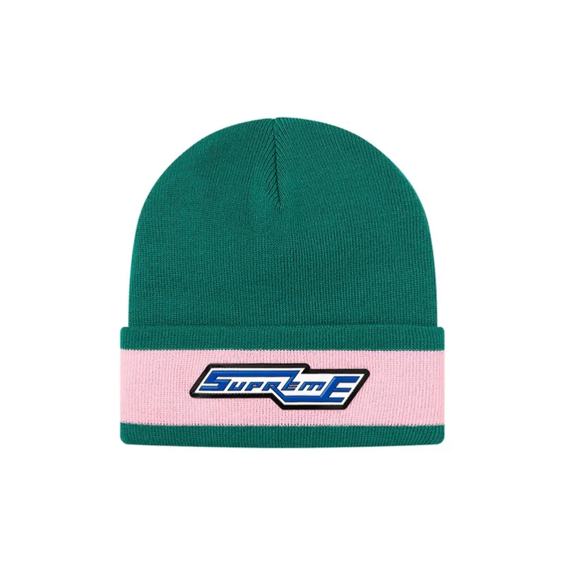 Supreme Cuff Stripe Beanie-0