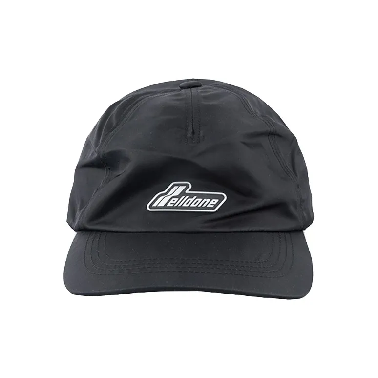 WE11DONE Baseball Cap Unisex Black-1