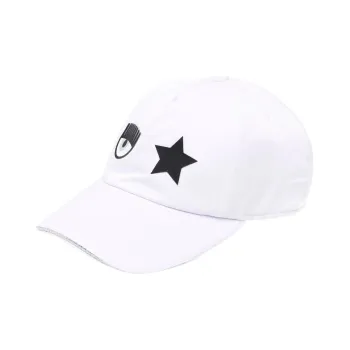 CHIARA FERRAGNI Baseball Caps Unisex White