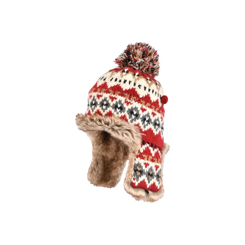 KENMONT Polyester Acrylic Wool Beanies Women's-3