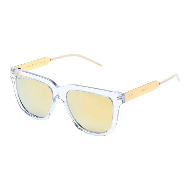 GUCCI Sunglasses Men Gold-0