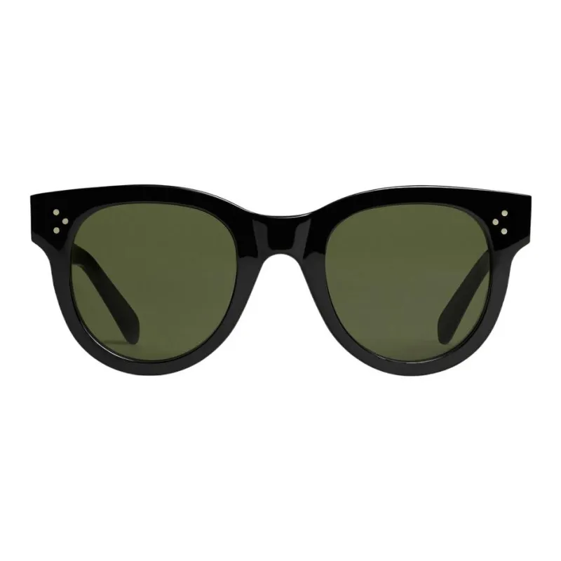 CELINE Cat Eye S003 Sunglasses In Acetate With Mineral Glass Lenses-0