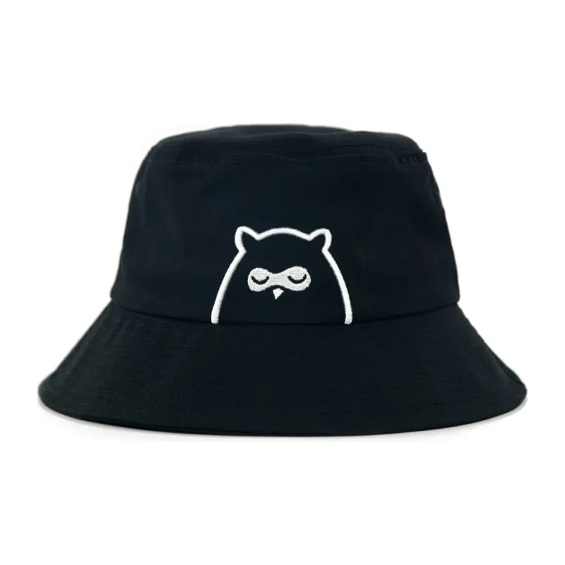 BAIJUAN Bucket Hats Unisex Black-0